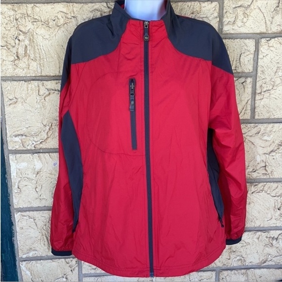 Northend Windbreaker Jacket Red & Gray Running Gym
Size Large - Picture 3 of 15